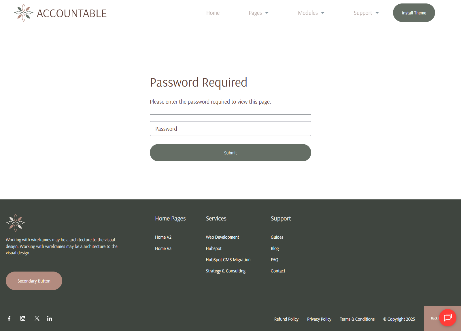 Password Prompt