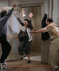 Excited George Costanza GIF (1)