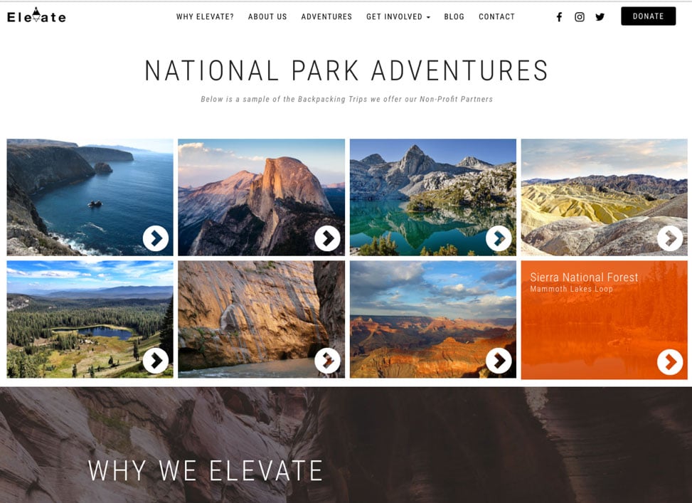 national park adventures
