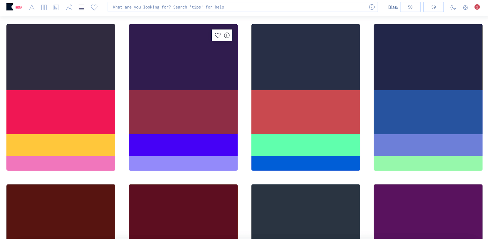 color palette artificial intelligence