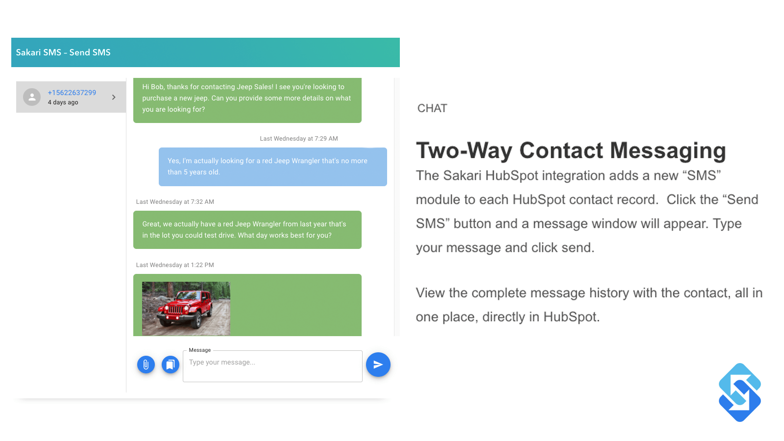 SMS Two-way Messaging 