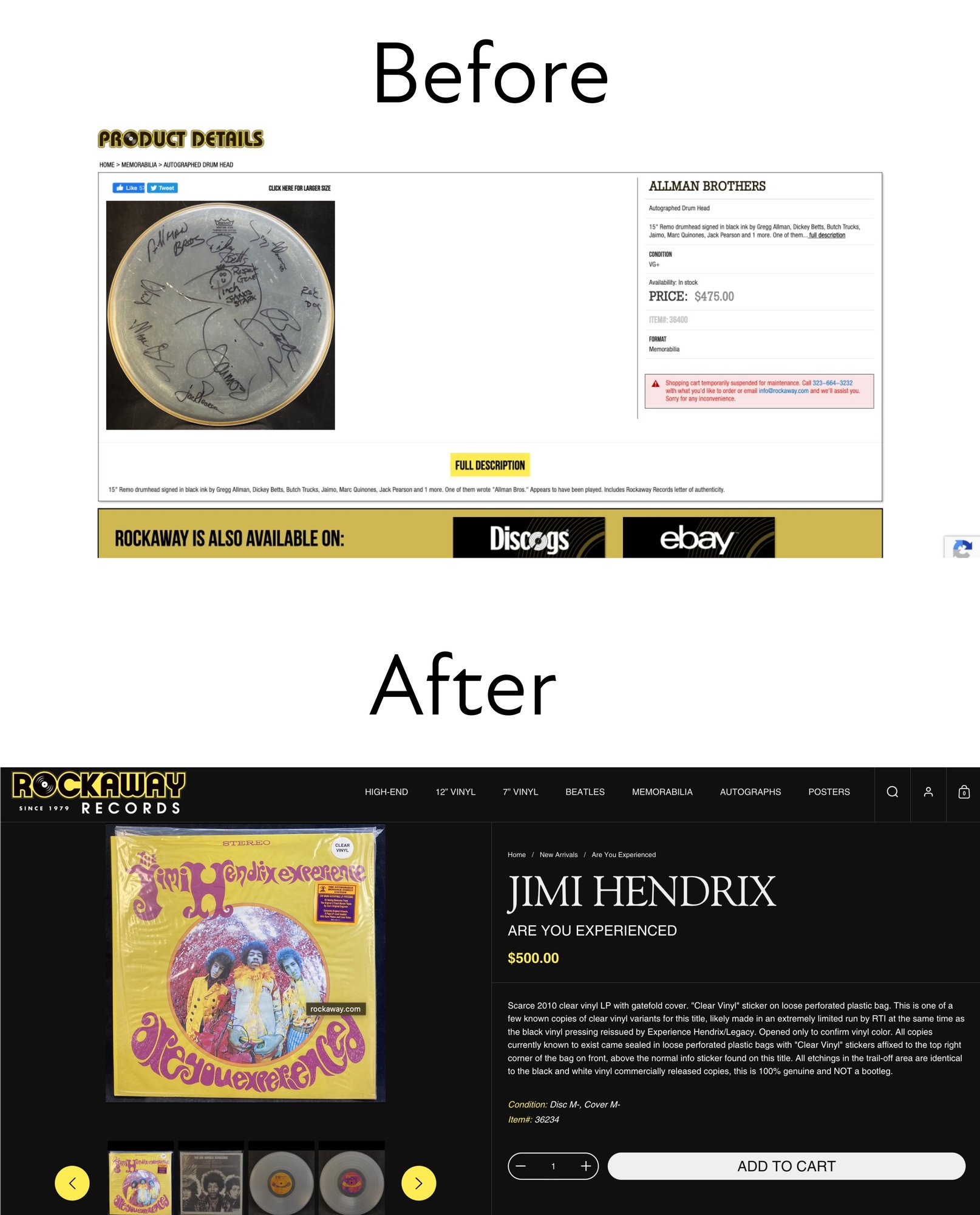 before and after