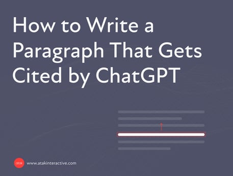 How to Write a Paragraph That Gets Cited by ChatGPT