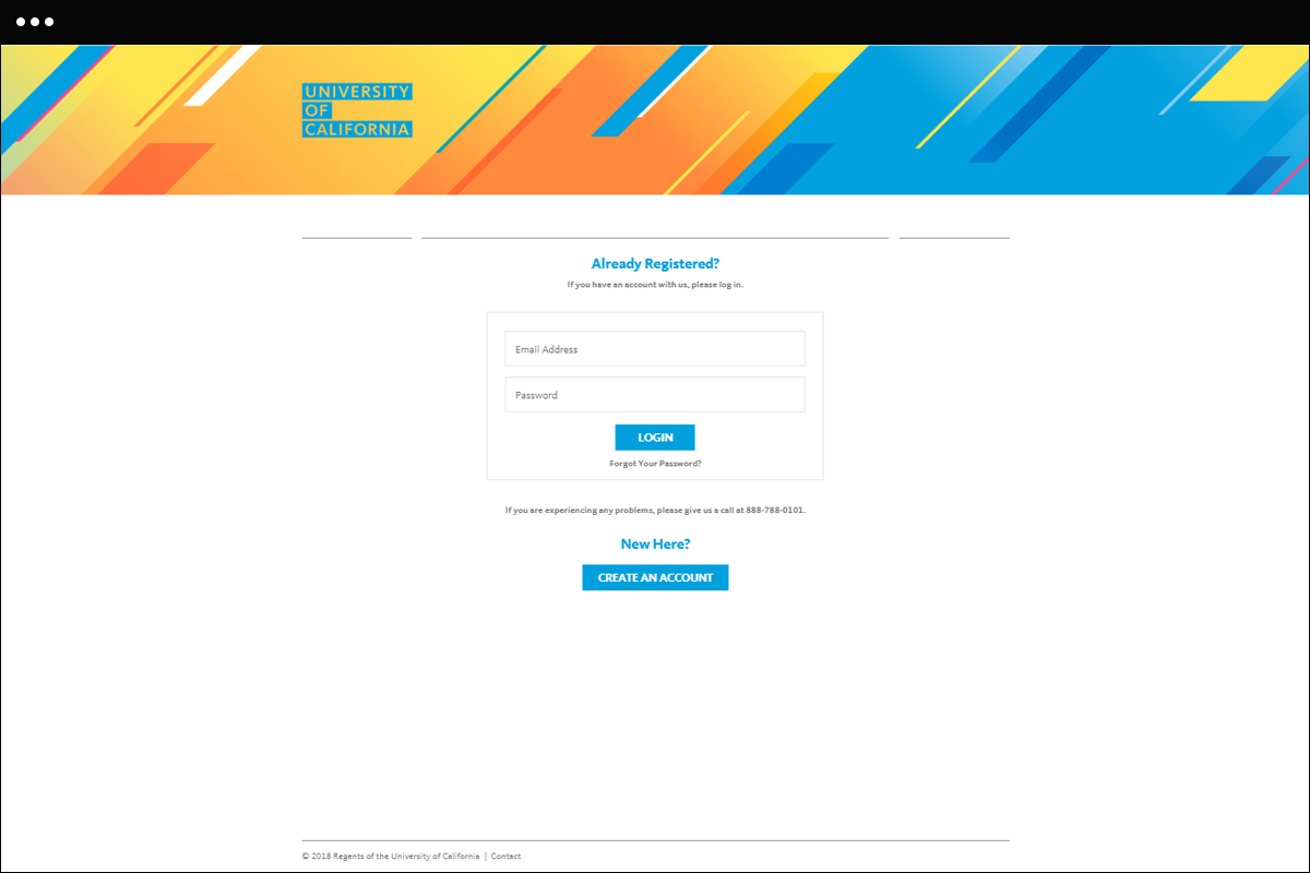 Login Page Design