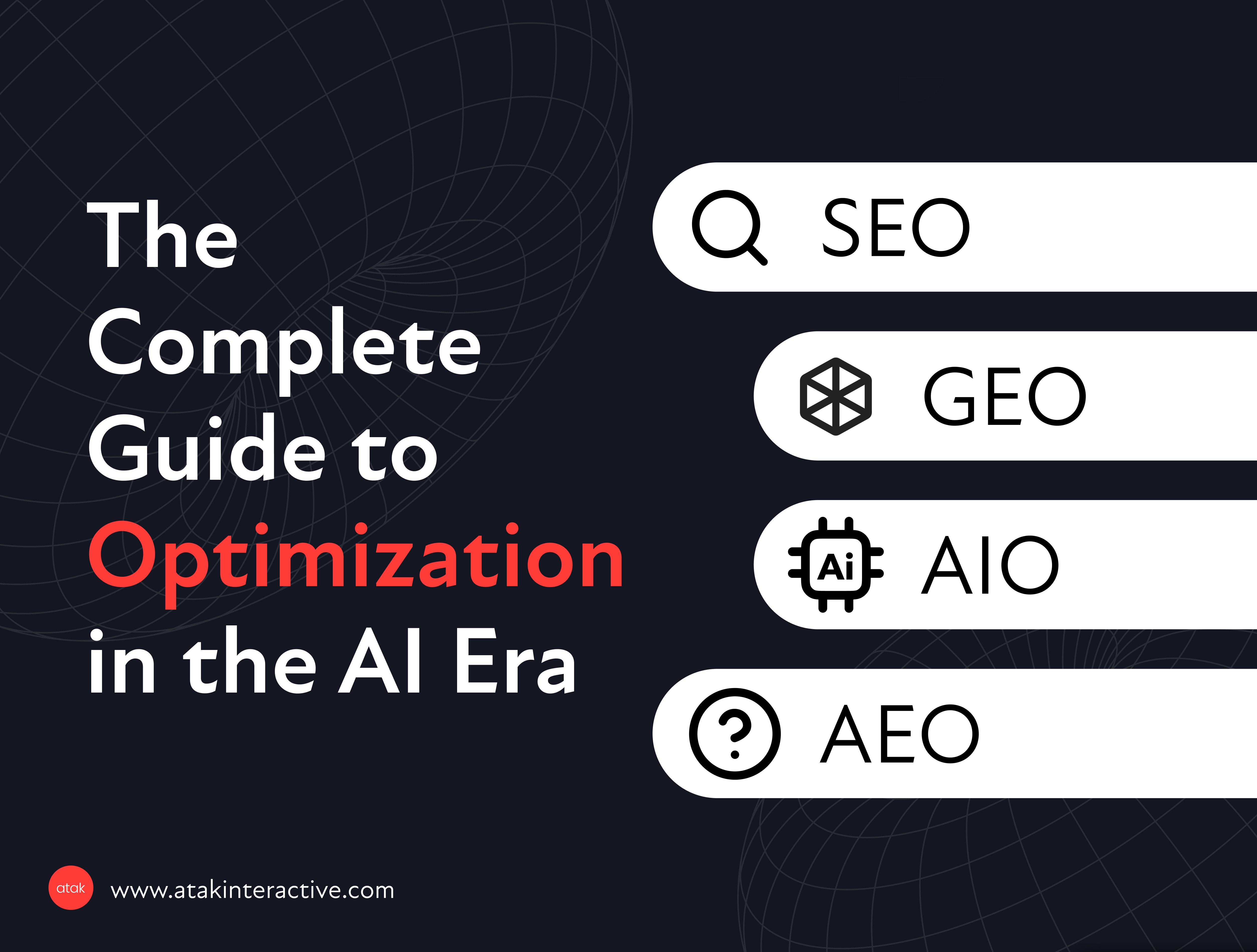 SEO vs GEO vs AEO vs AIO: What Actually Matters in 2026