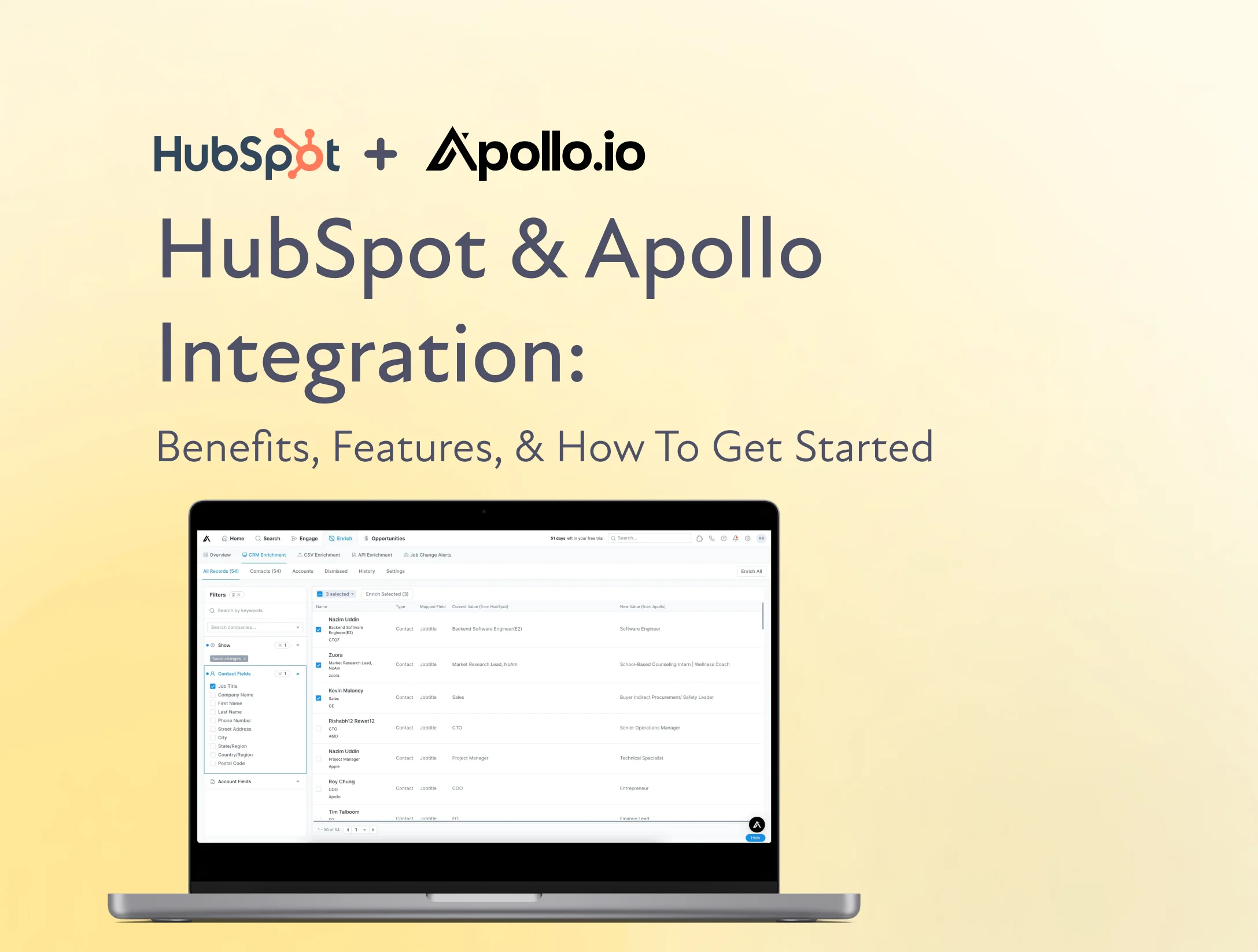 HubSpot and Apollo Integration