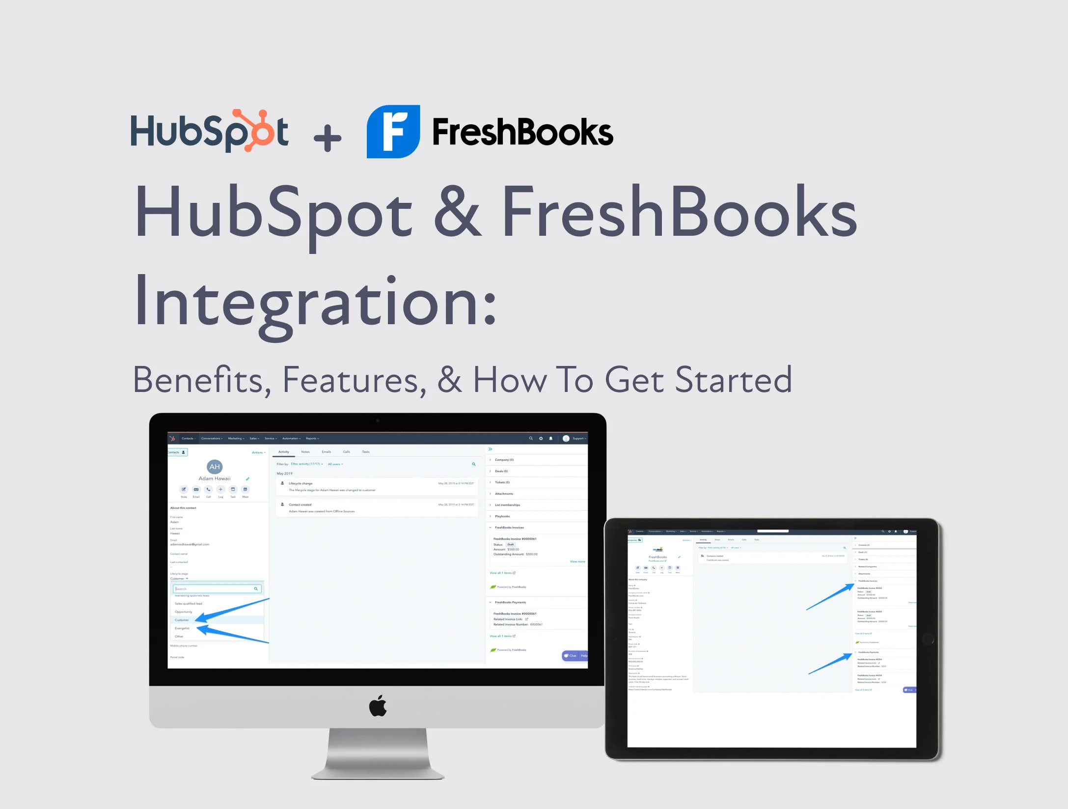 HubSpot and FreshBooks Integration