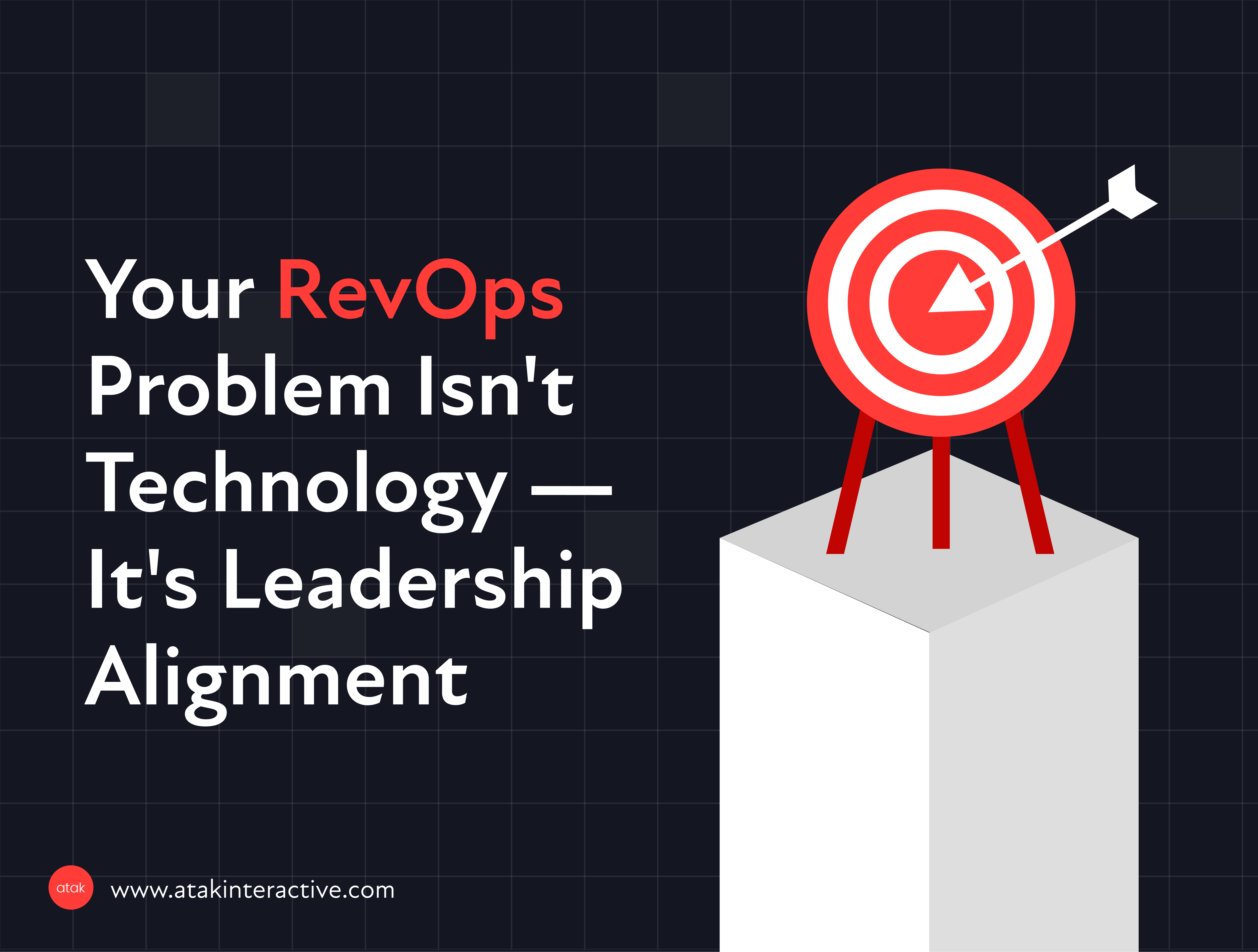 Your RevOps Problem Isn't Technology — It's Leadership Alignment